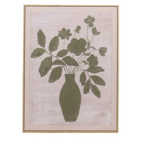 CUADRO JAR II 60X80, V VERDE PAPEL H1GCA250907B