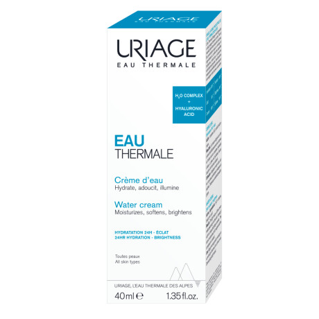 Crema Hidratante Facial Uriage Eau Thermale Crème d'Eau con Ácido Hialurónico 40ml Crema Hidratante Facial Uriage Eau Thermale Crème d'Eau con Ácido Hialurónico 40ml