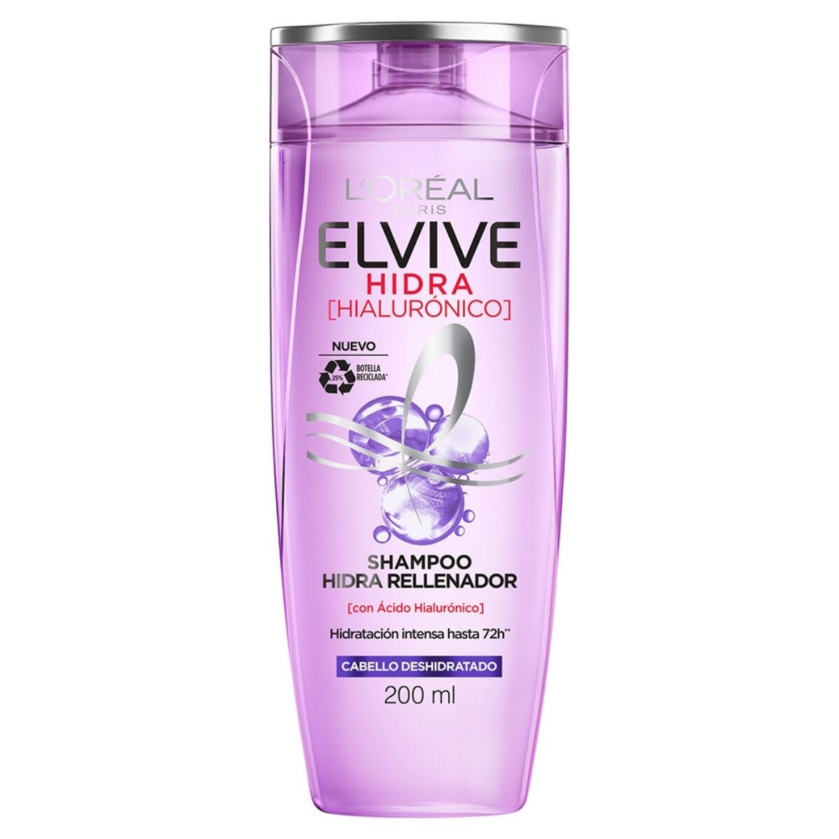 Shampoo L'Oréal Elvive Hidra Hialurónico - 200 ML 