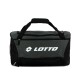 Bolso Deportivo Lotto Mediano Negro-Gris