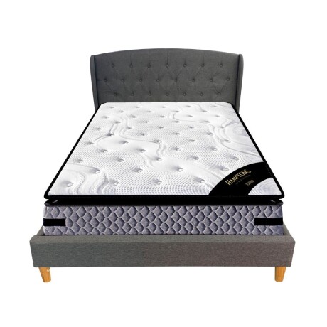 Sommier con respaldo 2 plazas THM Hybrid Platinum Sommier con respaldo 2 plazas THM Hybrid Platinum