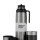 Termo Manija Rigida + Mate Acero inox. Acero con Folkie