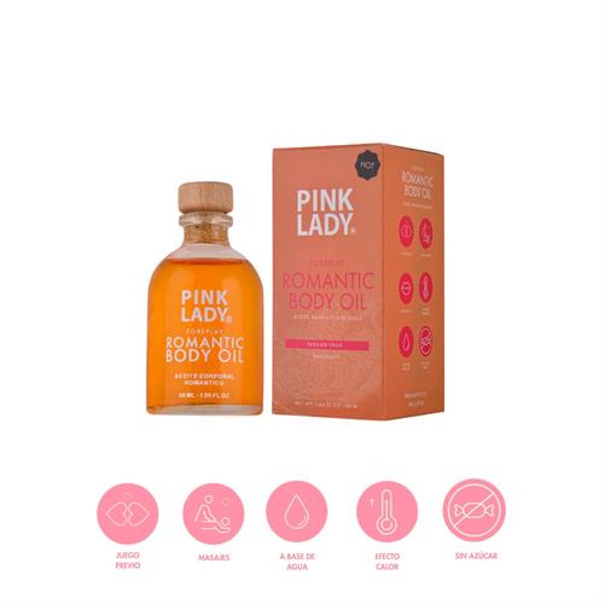 Pink Lady Aceite íntimo Maracuyá 56 ml 