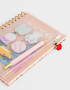 Librería Sets Estampados Set De Librería Con Cuaderno Y Estuche De Pvc Anillado Con Notas Autoadhesivas - Combinacion Multicolor