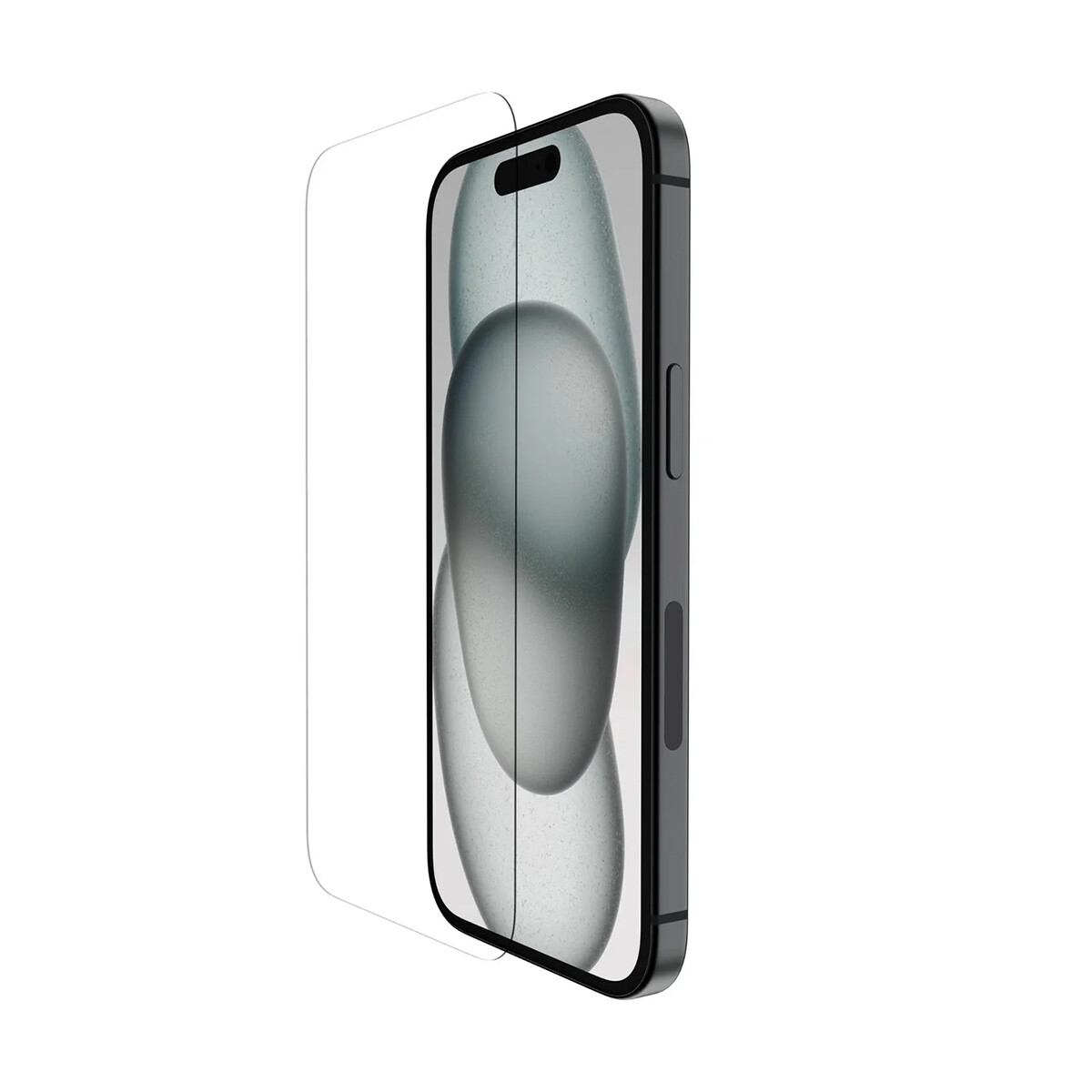 Vidrio Templado Screen Force Belkin Antimicrobial para iPhone 15 Pro - Transparente 