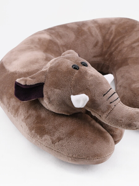 ALMOHADON VIAJE ELEPHANT GRIS