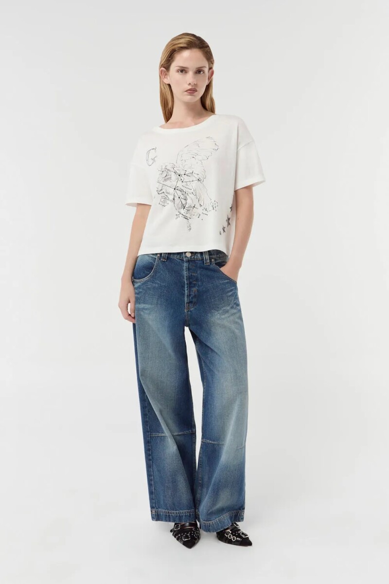 REMERA CLAY Off White