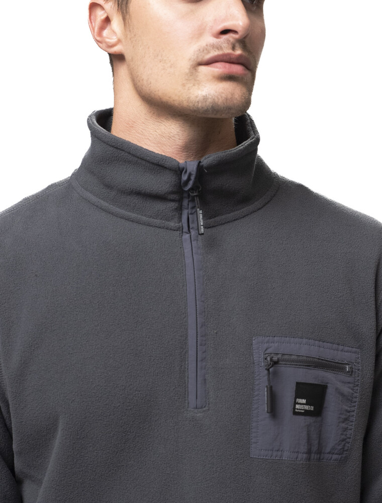 Buzo Polar Bulls Gris/Gris