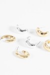 Set 3 aros gruesos multicolor