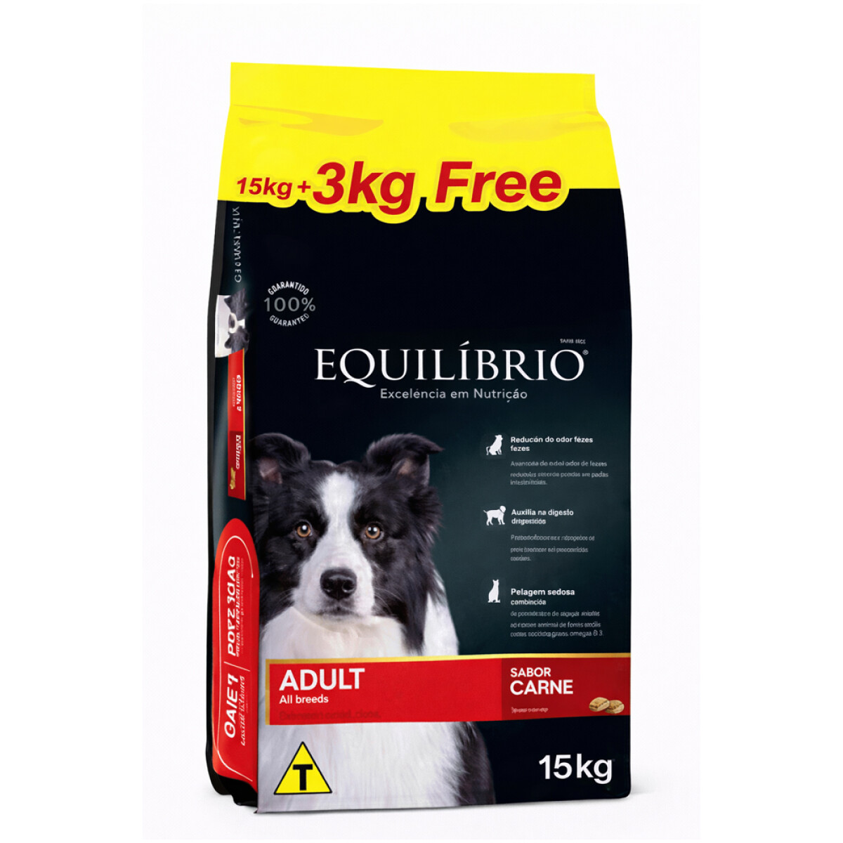 ALIMENTO DE PERRO EQUIL. CARNE ADULTOS 15+3KGRS 