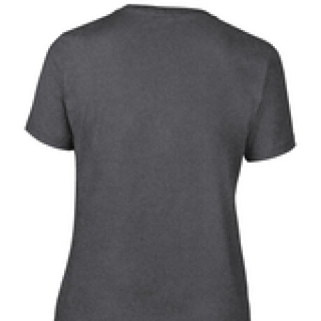 Camiseta básica a la base dama Gris Oscuro