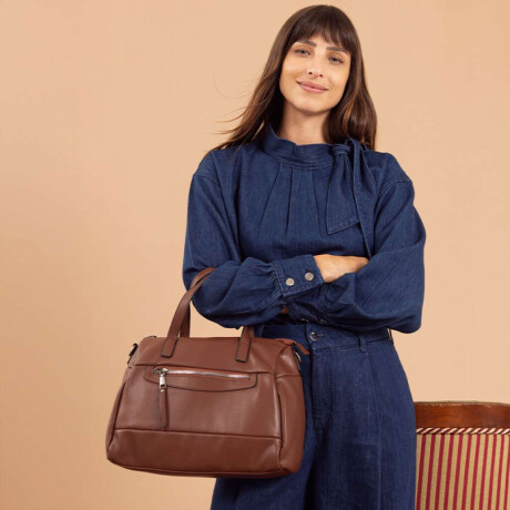 Cartera Estrella Chocolate