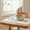 Set infantil cubiertos y bowl 400 ml 3 colores QLU Set infantil cubiertos y bowl 400 ml 3 colores QLU