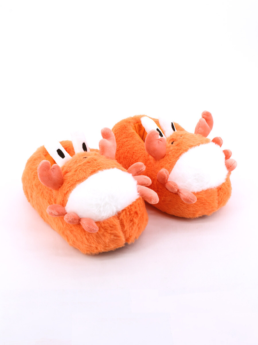 PANTUFLA KIDS CANGREJO - MARRON 
