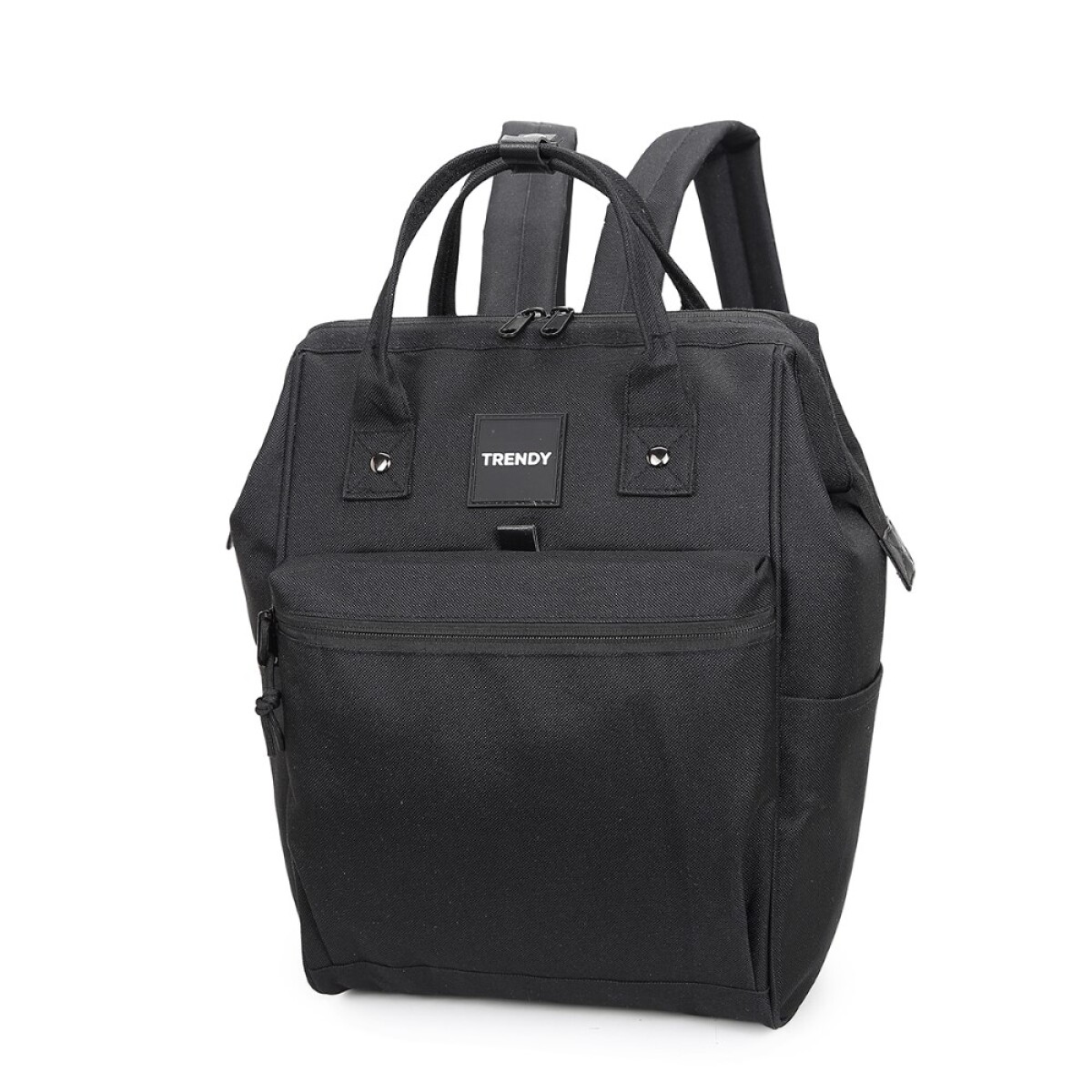 Mochila boca de pez multicierres - Negro 