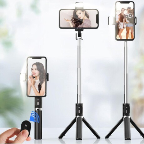 Soporte trípode con luz led V01