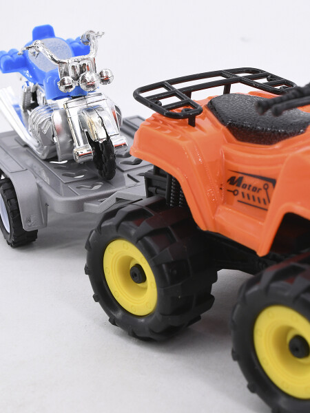 SET MOTO DE PLAYA NARANJA