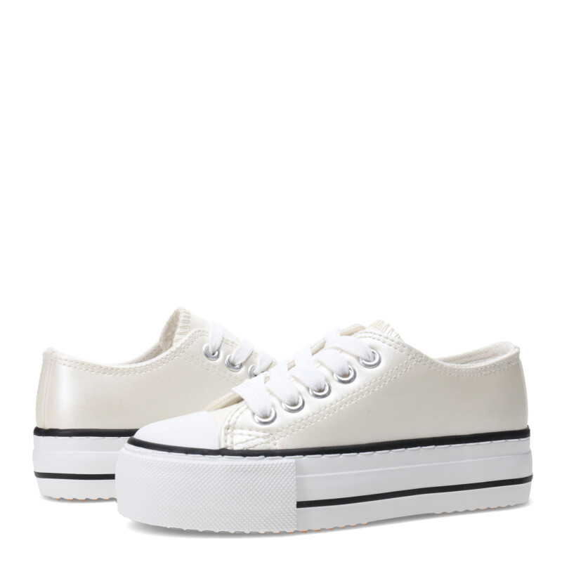 Championes de Niña MINI Miss Carol TALI Blanco