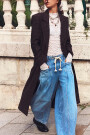 Pant Margo Wide Celeste