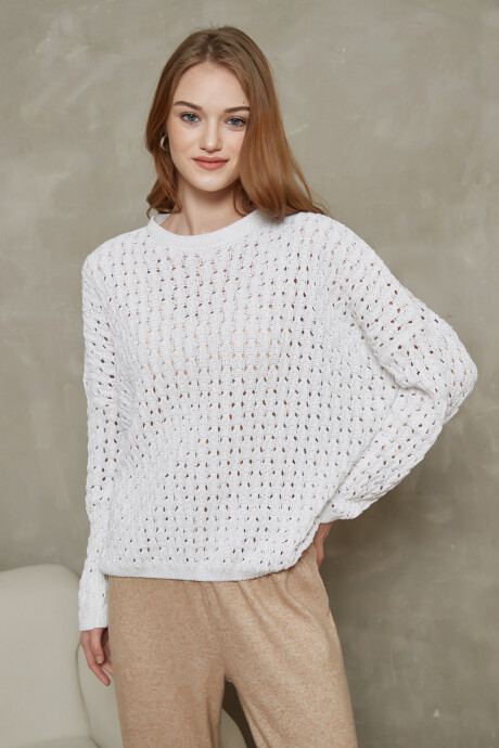 Sweater Vicenti Blanco
