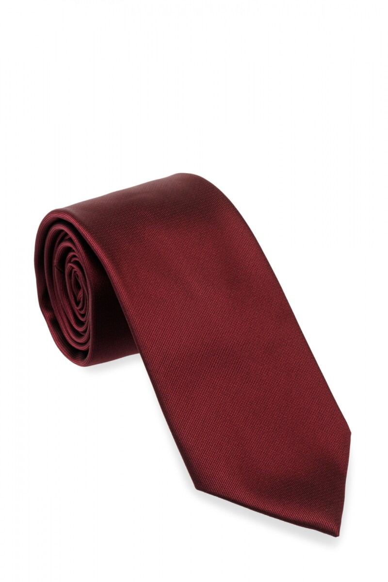 Corbata 8 cm BORDÓ