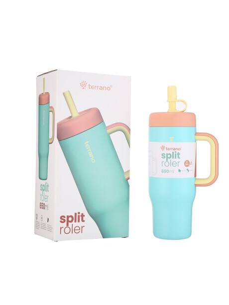 VASO SPLIT ROLER 650ML. Celeste