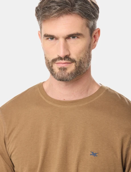REMERA LISA Mostaza