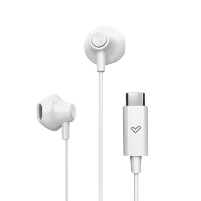 Auriculares Energy Sistem EasyPods Type C Snow Auriculares Energy Sistem EasyPods Type C Snow