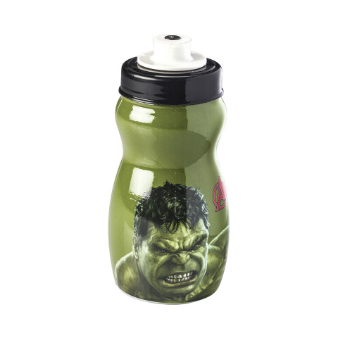 Botella Plástica Avengers 300 ml Hulk