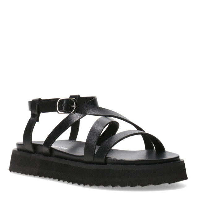 Sandalias de Niña MINI Miss Carol Califa con Hebilla Negro