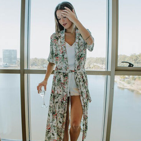 Bata Alexa Hojas Verdes
