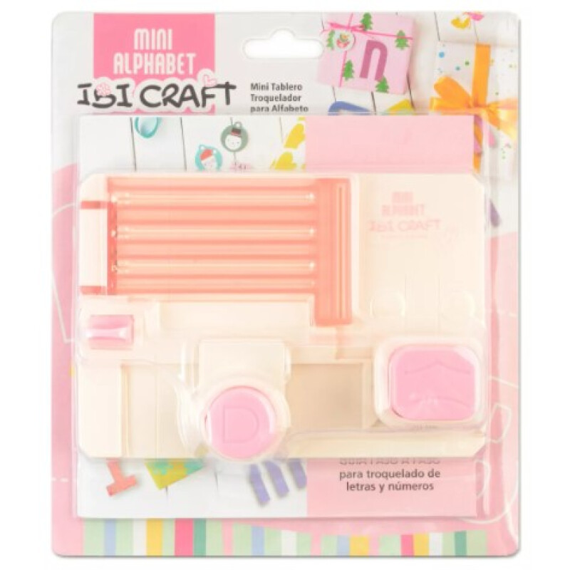 Mini troqueladora alfabetica Ibi Craft Mini Troqueladora Alfabetica Ibi Craft
