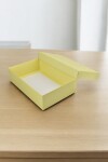 Caja eco 07 - 16x23x6 cm. AMARILLO PASTEL