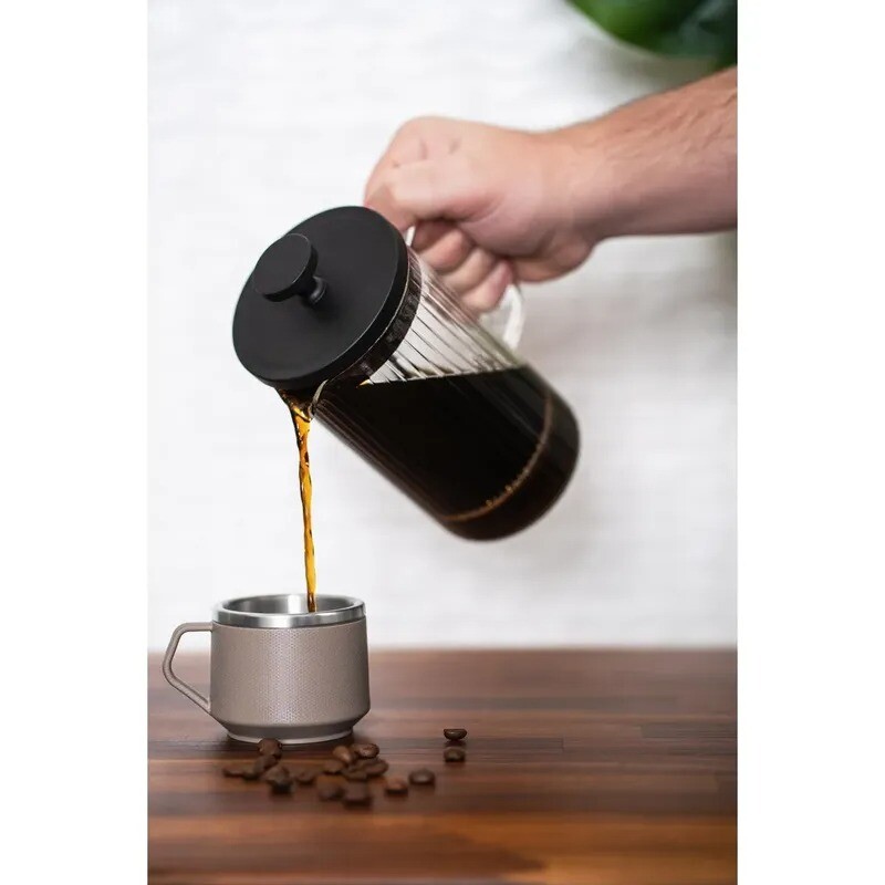 Cafetera Francesa De Vidrio 1lt - 61768/210 - Tramontina Cafetera Francesa De Vidrio 1lt - 61768/210 - Tramontina