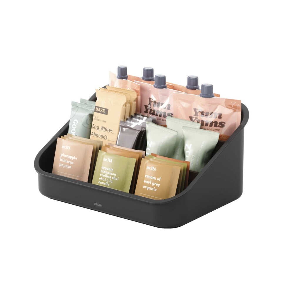 ORGANIZADOR PLASTICO-RECICLADO-Y-MADERA NEGRO BELLWOOD PACKET