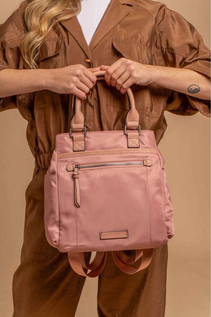 Bandolera Vainilla - Rosa Mauve 