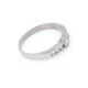 Anillo en oro 18k blanco y brillantes Anillo en oro 18k blanco y brillantes
