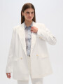 Blazer Sapia Blanco