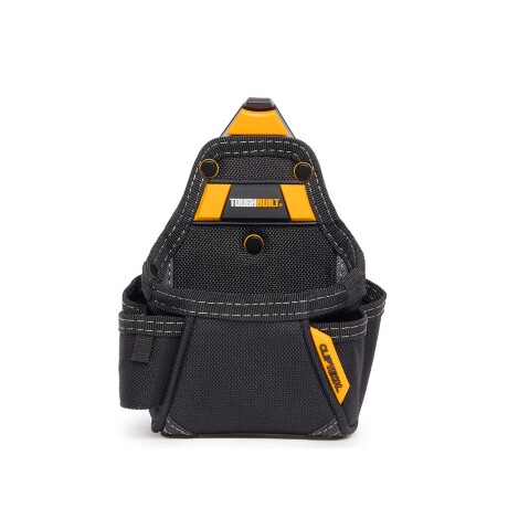 Cartuchera Bolsillo y Clip TB-CT-25 Toughbuilt NEGRO-AMARILLO