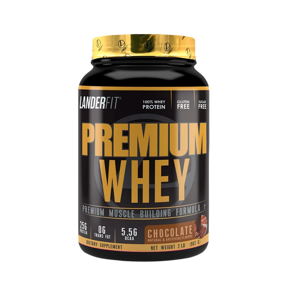 PREMIUM WHEY CHOCOLATE LANDERFIT FR. X 9