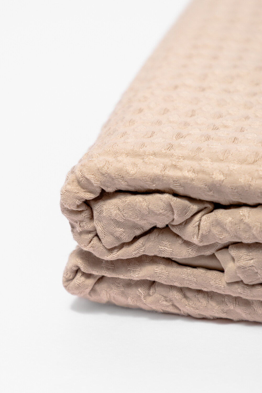 Funda Nórdica 1 Plaza Microfibra Washed Beige