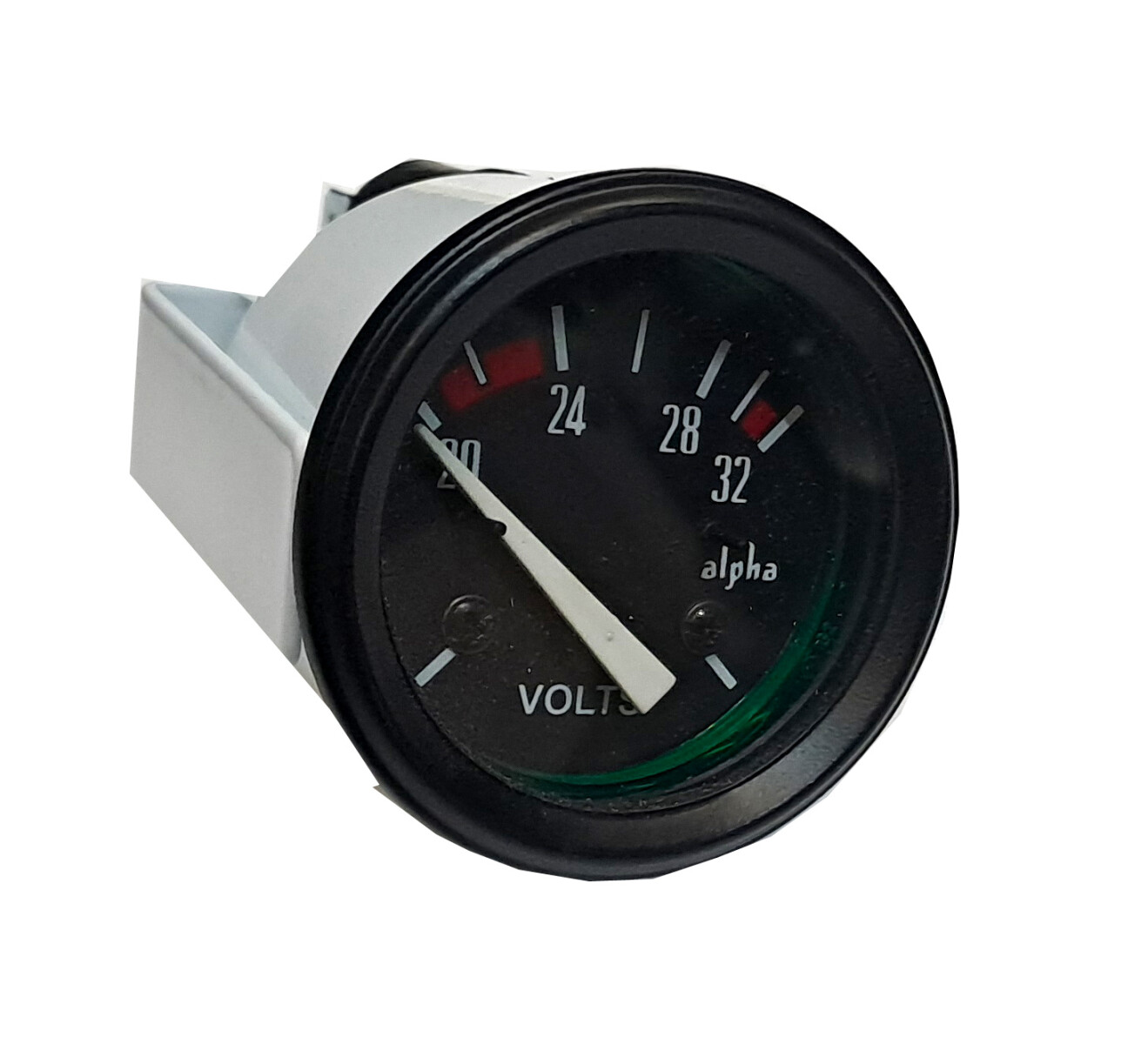 INSTRUMENTO RELOJ MEDIDOR - VOLTIMETRO 16-32V 52MM ALPHA 