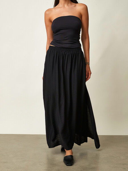 POLLERA VENA NEGRO.