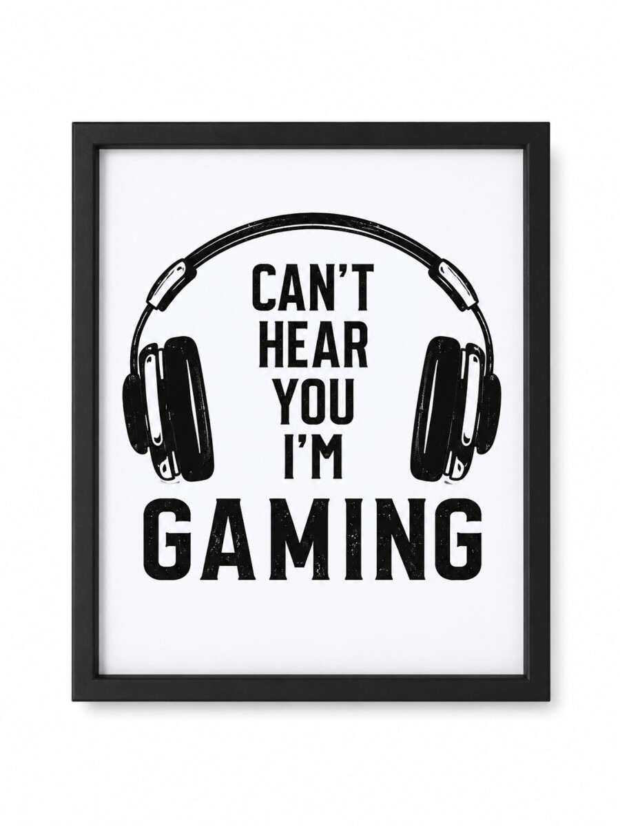 CUADRO GAMING - BLANCO 