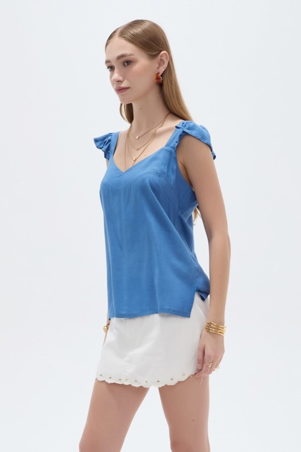 Musculosa Nuvio Anil