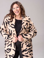 Blazer Moscú Beige y negro