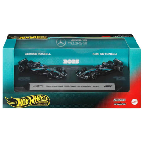 Hot Wheels F1 Set X2 Autos Mercedes Mclaren 1:64 Mercedes