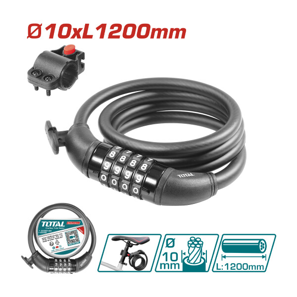 Cadena De Seguridad Para Bicicleta Total Cadena De Seguridad Para Bicicleta Total