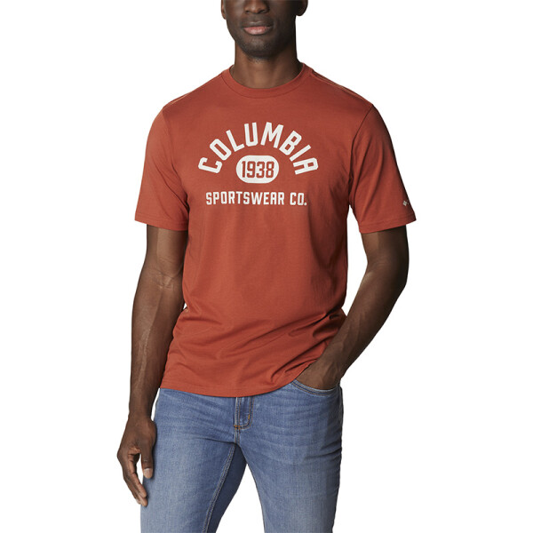 Remera Basic Logo Hombre RED COLLE