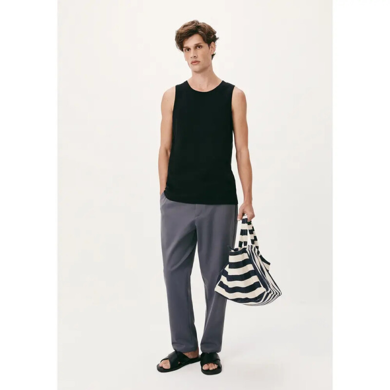 CAMISETA REGATA MASC PRETO ESCURO